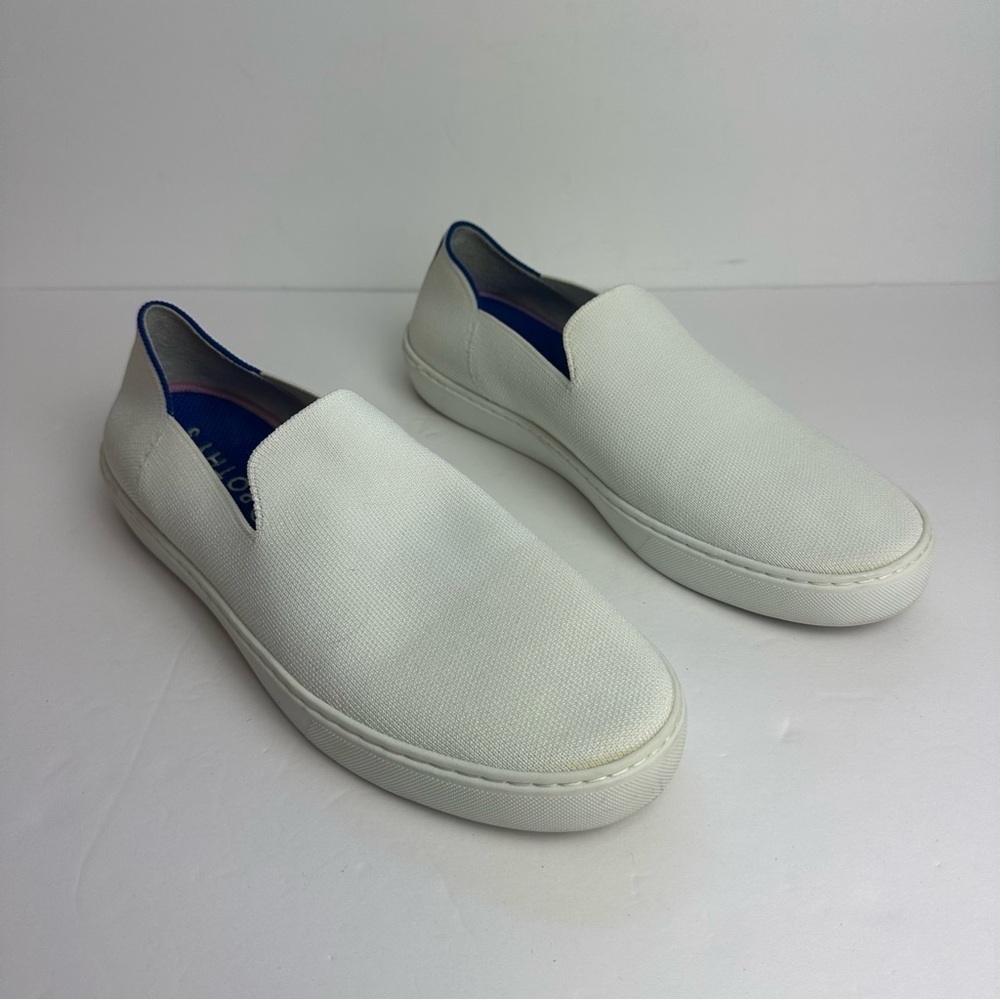 Rothys The Original Slip On Sneaker White Women’s Size 12.5 Washable Unisex